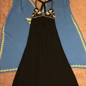 Black maxi dress NWT